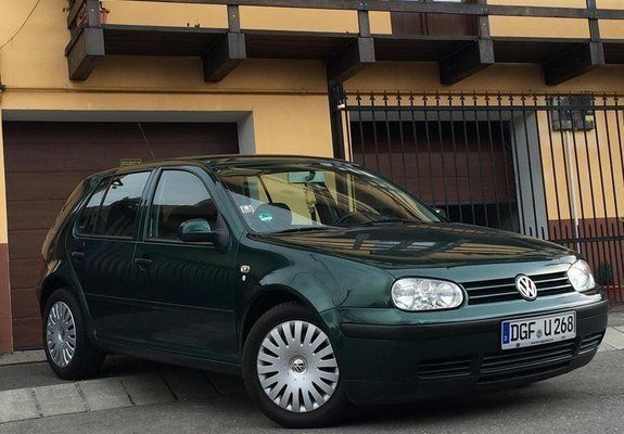 Second-hand VW Golf IV 75 CP (55 kW) 2001 Verde Hatchback