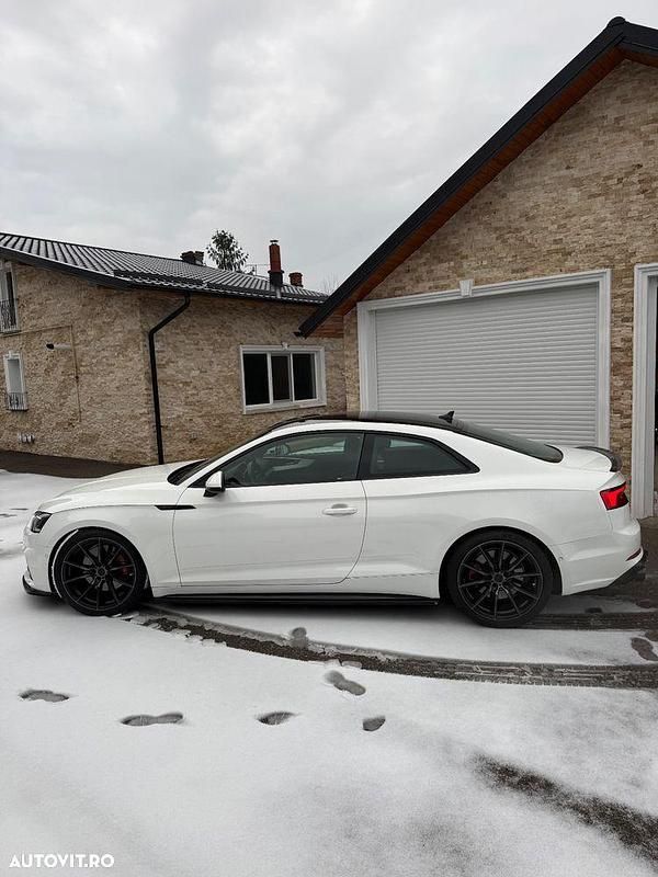 Second-hand Audi A5 Sport 252 CP (185 kW) 2016 Culoarealb Coupe