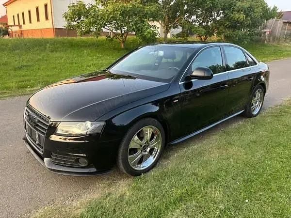 Negru Utilizat 2008 Audi A4 S-Line Berlinǎ | 4.950 EUR (Preț bun) - Imagine 1/4
