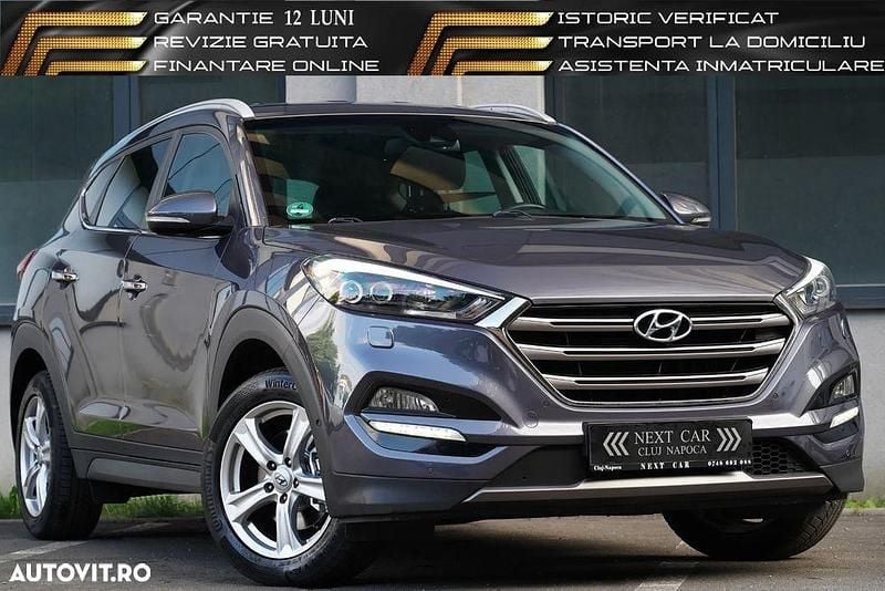 Gri Utilizat 2016 Hyundai Tucson Premium SUV | 15.950 EUR (Preț OK) - Imagine 1/4