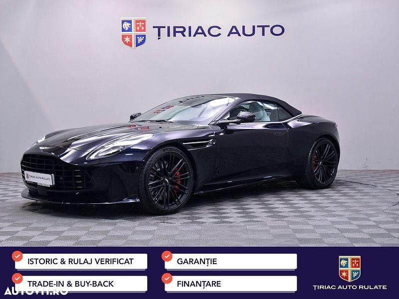 Second-hand Aston Martin DB12 680 CP (500 kW) 2024 Negru Cabrio