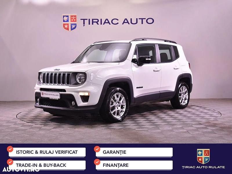 Culoarealb Utilizat 2022 Jeep Renegade Limited SUV | 18.950 EUR - Imagine 1/4