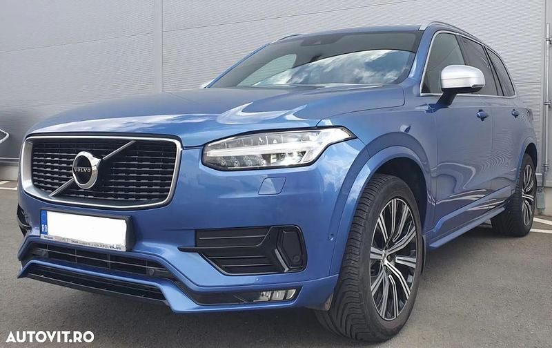 Culoarealbastru Utilizat 2016 Volvo XC90 R-Design SUV | 25.950 EUR (Preț OK) - Imagine 1/4