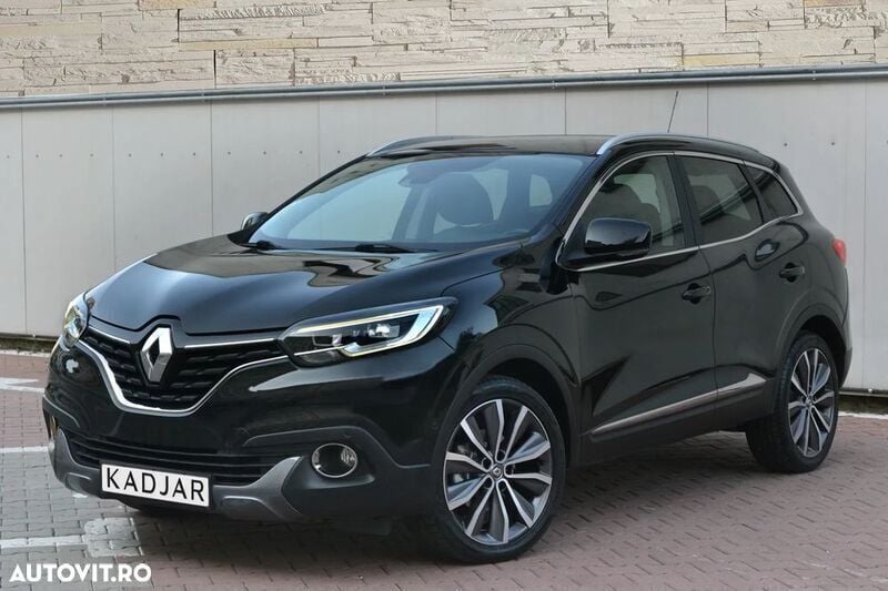 Negru Utilizat 2016 Renault Kadjar Intens SUV | 11.900 EUR (Preț OK) - Imagine 1/4