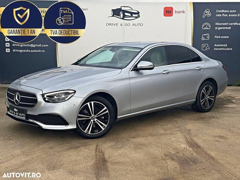Argint Utilizat 2021 Mercedes E220 Berlinǎ | 37.112 EUR (Puțin scump) - Imagine 1/4