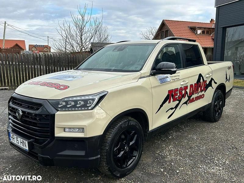 Second-hand Ssangyong (KGM) Musso 181 CP (133 kW) 2024 Culoarebej SUV