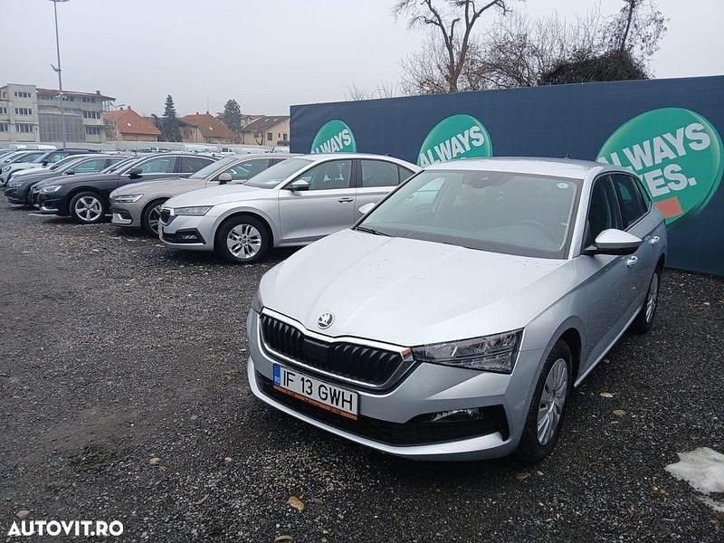 Culoareargint Second-hand 2020 Skoda Scala Ambition Hatchback | 11.950 EUR (Preț OK) - Imagine 1/4