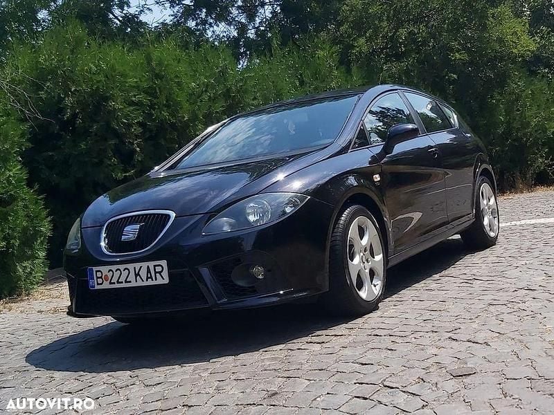 Negru Utilizat 2008 Seat Leon Sport Hatchback | 3.200 EUR (Preț OK) - Imagine 1/4