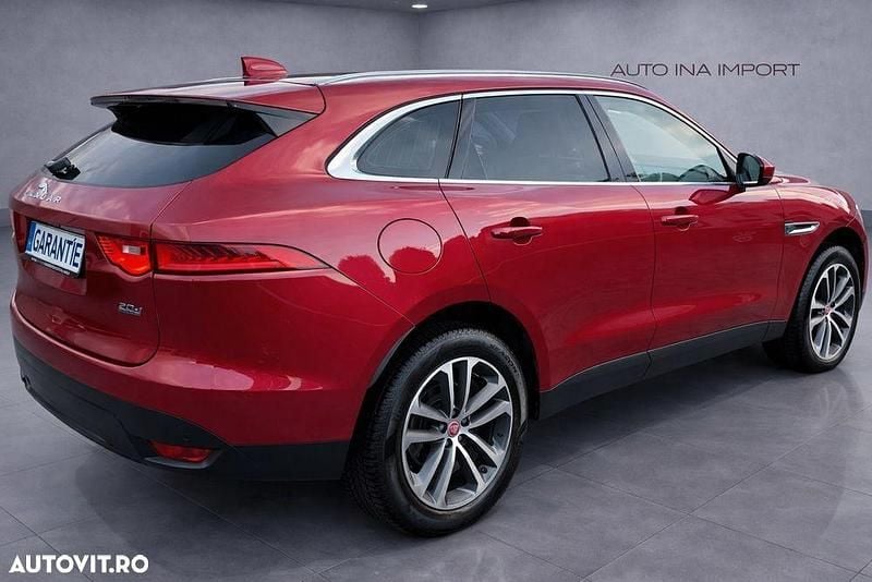 Second-hand Jaguar F-Pace Prestige 180 CP (132 kW) 2019 Culoarerosu SUV
