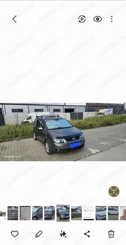 Utilizat 2006 VW Touran Monovolum | 2.500 EUR (Preț OK) - Imagine 1/2
