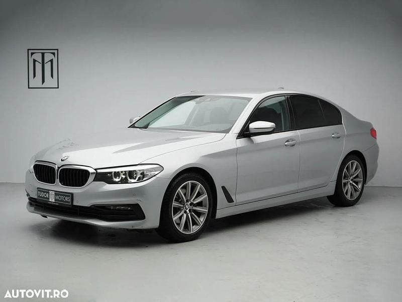 Culoareargint Utilizat 2019 BMW 520 Sport Line Berlinǎ | 24.989 EUR (Preț OK) - Imagine 1/4