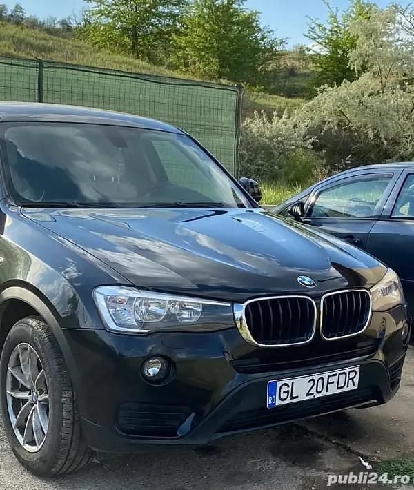 Negru Utilizat 2017 BMW X3 SUV | 14.000 EUR (Super Preț) - Imagine 1/4