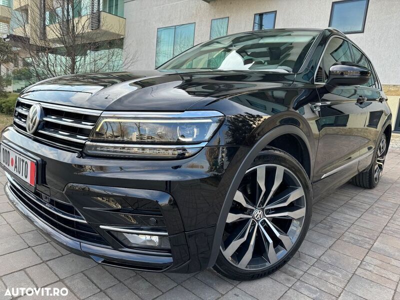 Negru Utilizat 2020 VW Tiguan Highline SUV | 24.950 EUR (Puțin scump) - Imagine 1/4