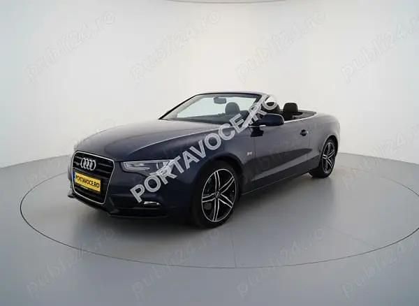 Negru Utilizat 2012 Audi A5 Cabrio | 9.999 EUR (Preț OK) - Imagine 1/4