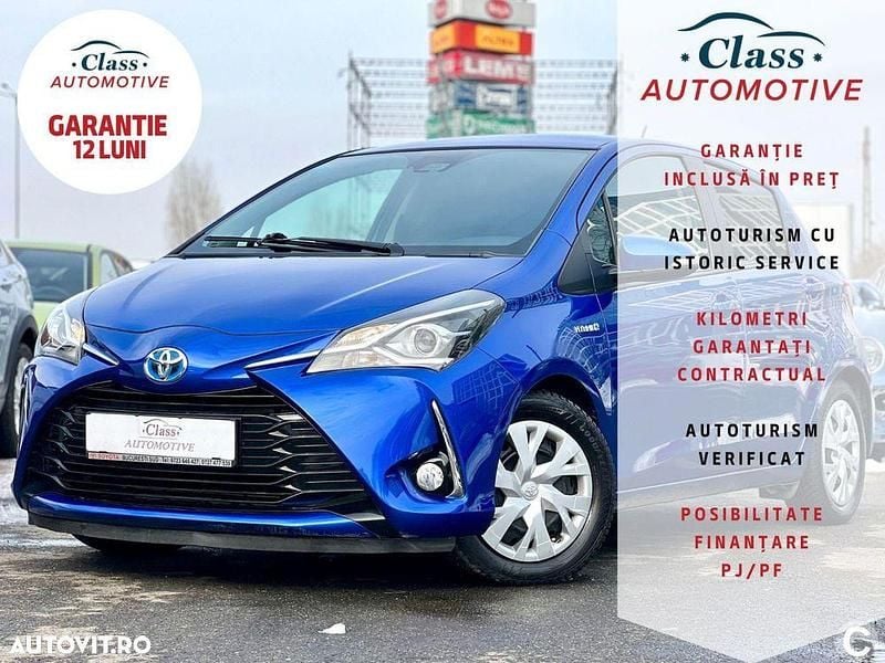 Second-hand Toyota Yaris Hybrid 73 CP (53 kW) 2019 Culoarealbastru