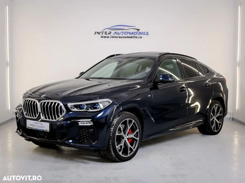 Albastru Utilizat 2020 BMW X6 SUV | 62.941 EUR - Imagine 1/4