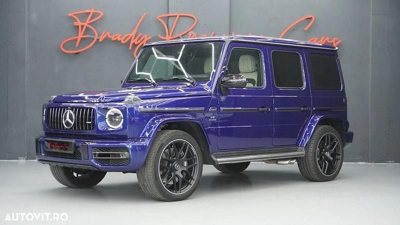 Second-hand Mercedes G63 AMG AMG 585 CP (430 kW) 2021 Culoarealbastru SUV