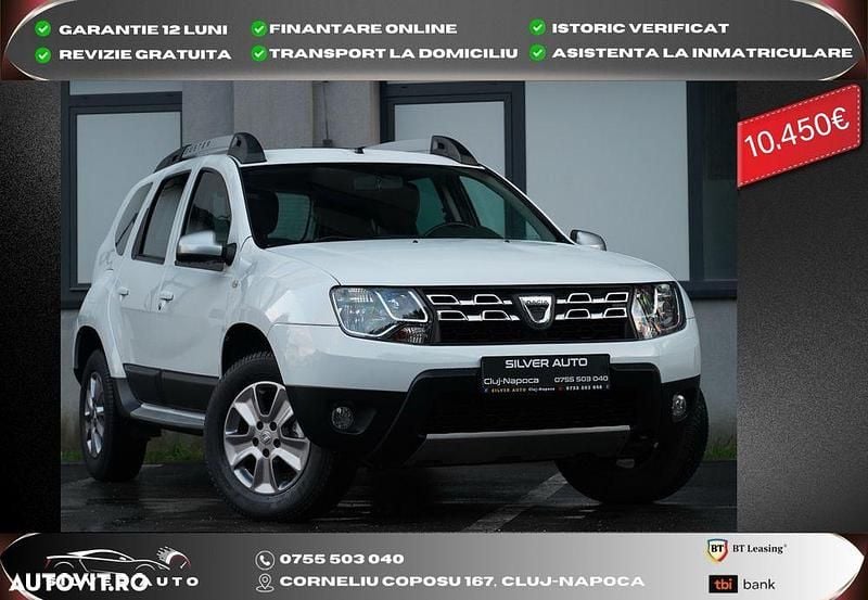 Culoarealb Utilizat 2016 Dacia Duster Prestige SUV | 10.450 EUR (Preț bun) - Imagine 1/4
