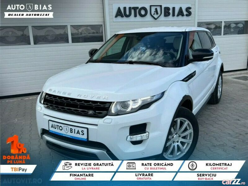 Alb Utilizat 2013 Land Rover Range Rover evoque Prestige SUV | 16.950 EUR - Imagine 1/4