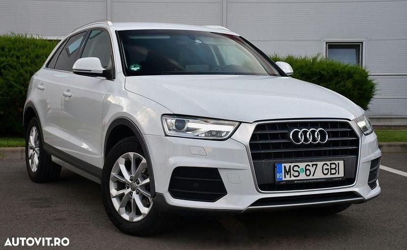 Alb Utilizat 2017 Audi Q3 Design SUV | 14.999 EUR (Preț bun) - Imagine 1/4