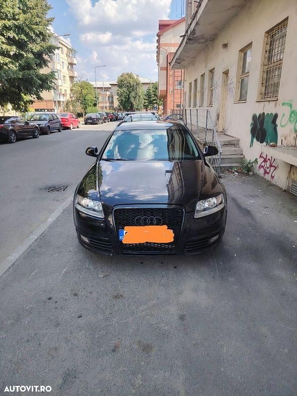 Negru Utilizat 2009 Audi A6 Break | 4.500 EUR (Preț bun) - Imagine 1/4