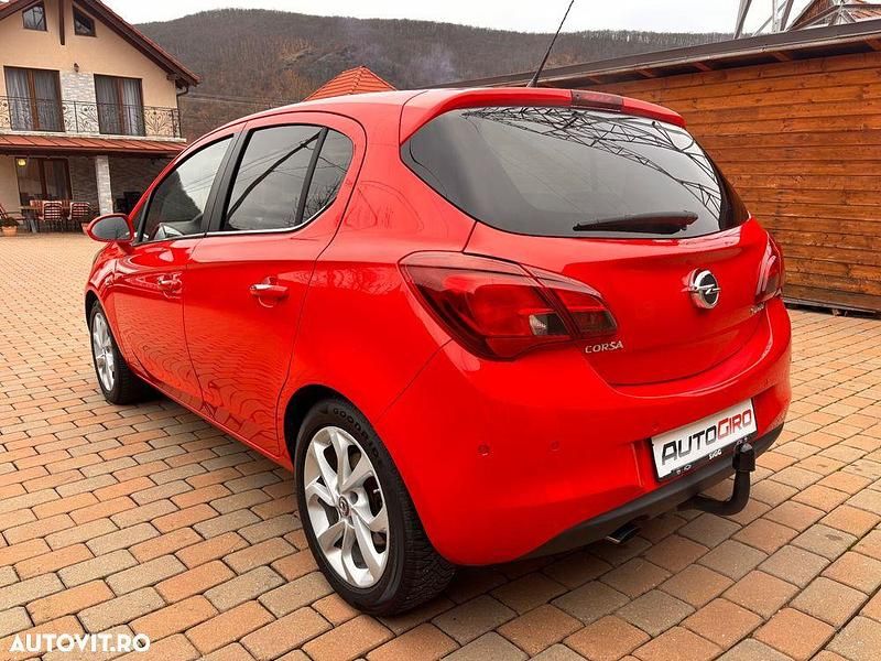 Second-hand Opel Corsa Elegance 100 CP (73 kW) 2015 Culoarerosu Hatchback