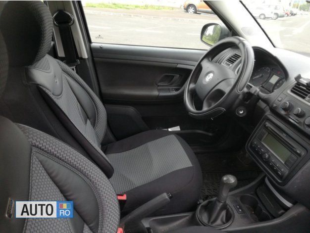 Second-hand Skoda Fabia 70 CP (51 kW) 2009 Negru Hatchback