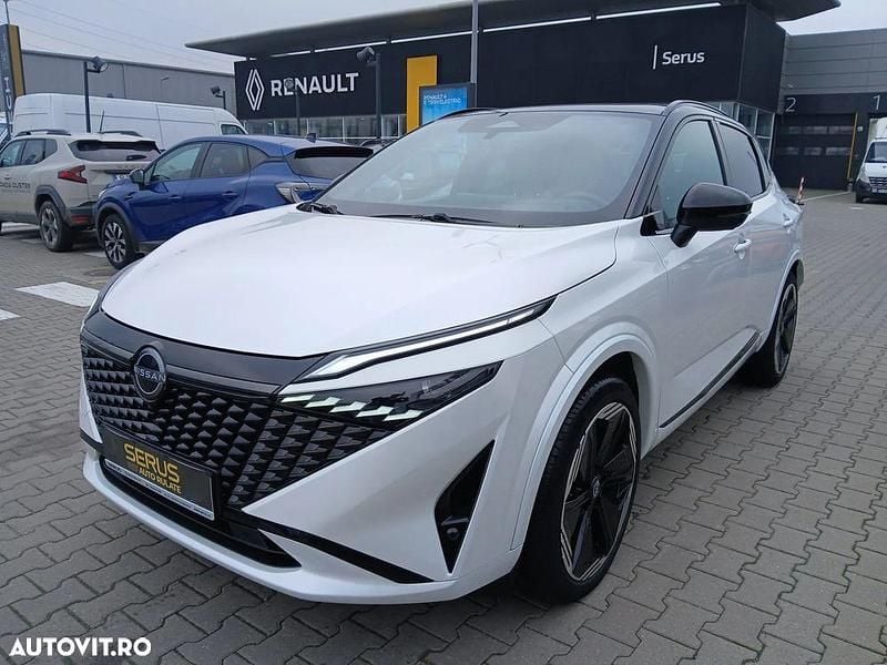 Second-hand Nissan Qashqai 156 CP (114 kW) 2024 Culoarealb SUV