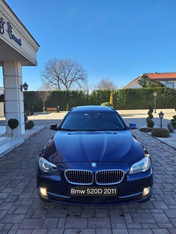 Albastru Utilizat 2011 BMW 520 Break | 9.500 EUR (Preț OK) - Imagine 1/4