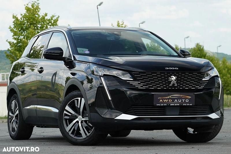 Culoarenegru Utilizat 2021 Peugeot 3008 Allure SUV | 19.499 EUR (Preț OK) - Imagine 1/4