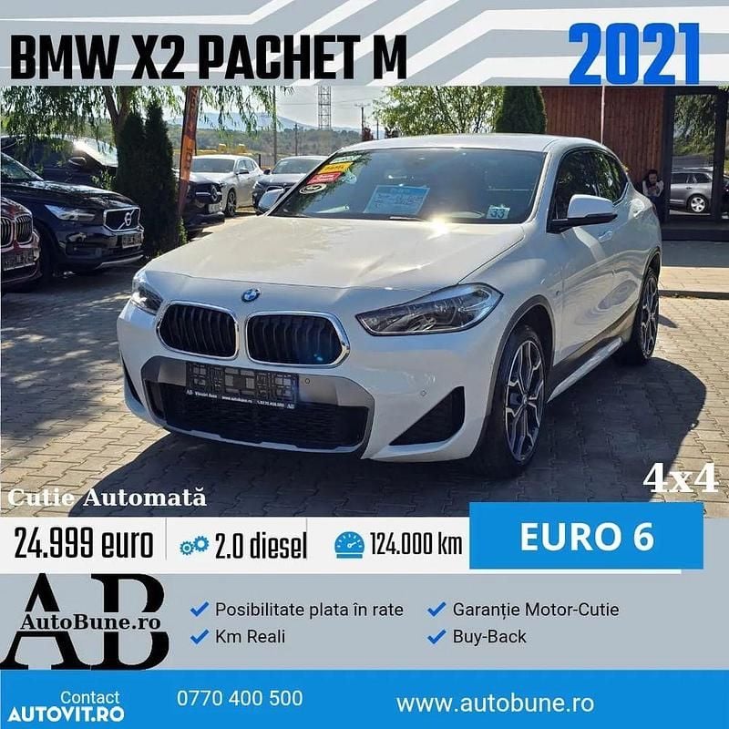 Culoarealb Utilizat 2021 BMW X2 M Sport SUV | 24.999 EUR (Preț bun) - Imagine 1/4