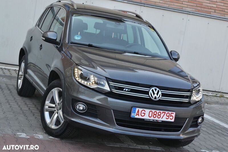 Gri Utilizat 2016 VW Tiguan R-line SUV | 14.750 EUR (Preț bun) - Imagine 1/4