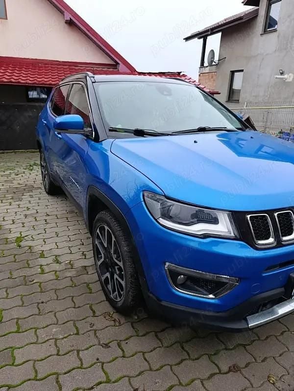 Second-hand Jeep Compass Limited 170 CP (125 kW) 2020 Albastru SUV