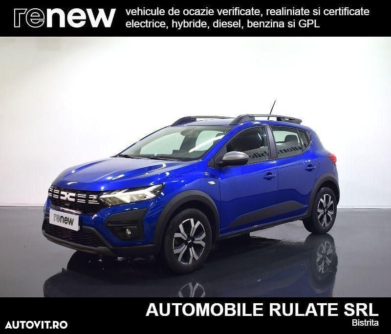 Culoarealbastru Utilizat 2023 Dacia Sandero Expression Hatchback | 14.250 EUR (Puțin scump) - Imagine 1/4