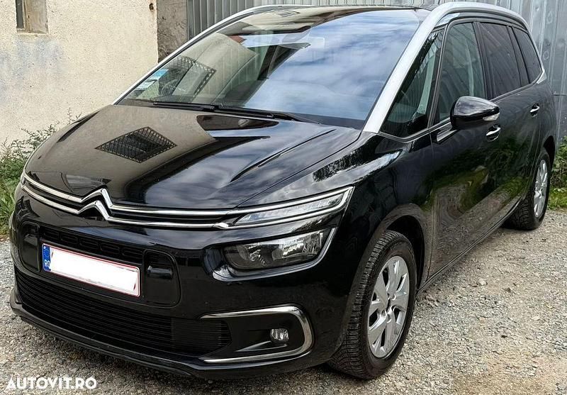 Culoarenegru Utilizat 2018 Citroën C4 Picasso Monovolum | 8.490 EUR (Puțin scump) - Imagine 1/4