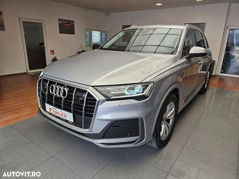 Culoaregri Utilizat 2022 Audi Q7 S-Line SUV | 54.800 EUR (Puțin scump) - Imagine 1/4