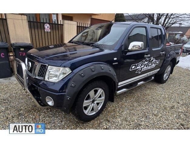 Second-hand Nissan Navara 171 CP (125 kW) 2009 Albastru Pickup