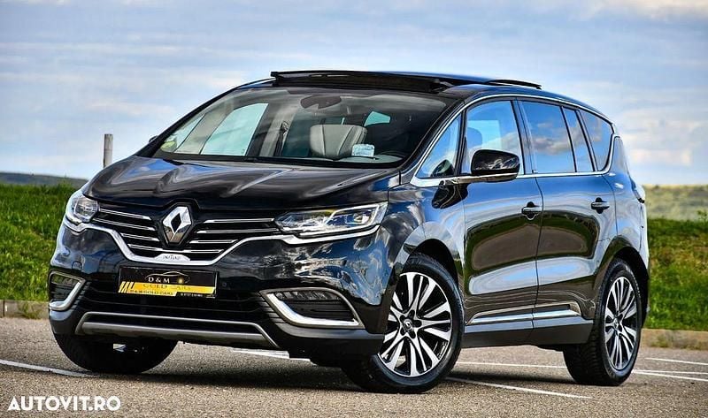Culoarenegru Utilizat 2017 Renault Espace Initiale Paris Monovolum | 12.690 EUR (Super Preț) - Imagine 1/4