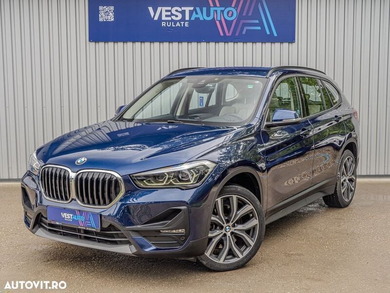 Albastru Utilizat 2019 BMW X1 SUV | 22.500 EUR (Scump) - Imagine 1/4
