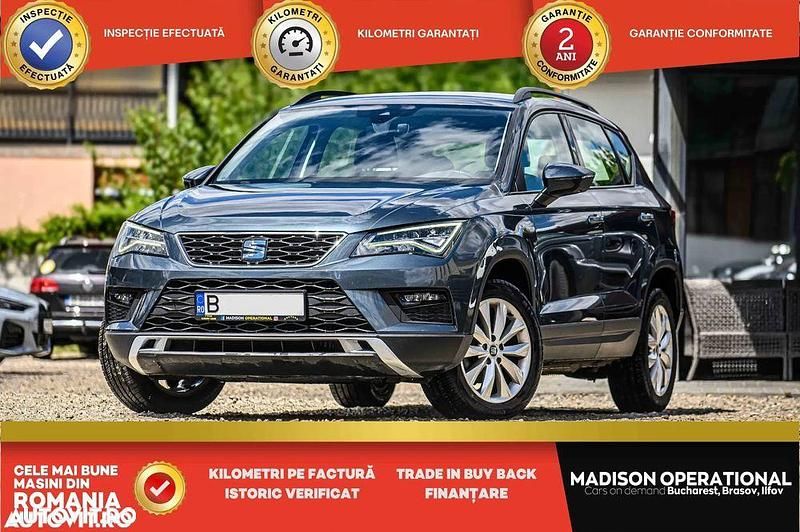 Gri Utilizat 2019 Seat Ateca XCELLENCE SUV | 16.950 EUR (Preț bun) - Imagine 1/4