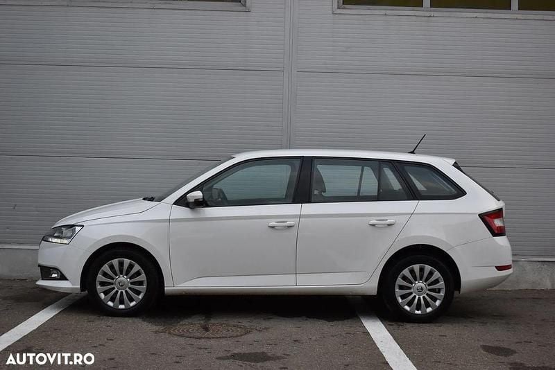 Second-hand Skoda Fabia Style 95 CP (69 kW) 2020 Culoarealb Hatchback