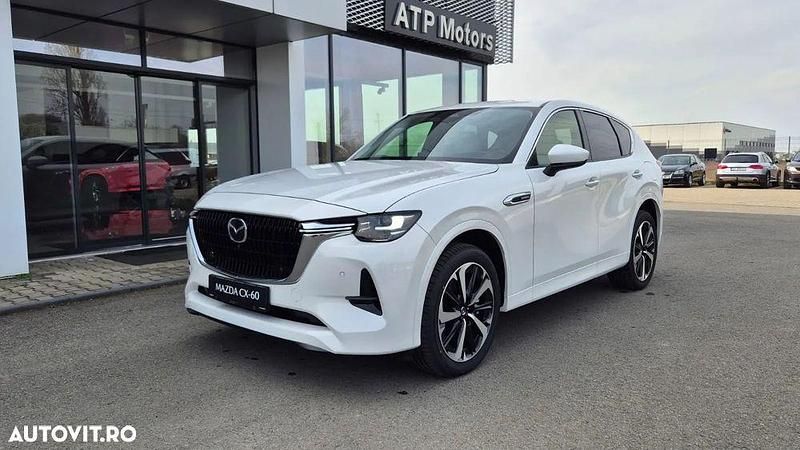 Culoarealb Nouă 2025 Mazda CX-60 SUV | 56.628 EUR (Preț OK) - Imagine 1/4