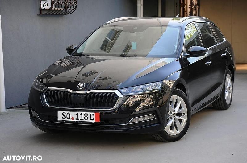 Culoarenegru Second-hand 2021 Skoda Octavia Premium Edition Break | 15.300 EUR (Preț OK) - Imagine 1/4