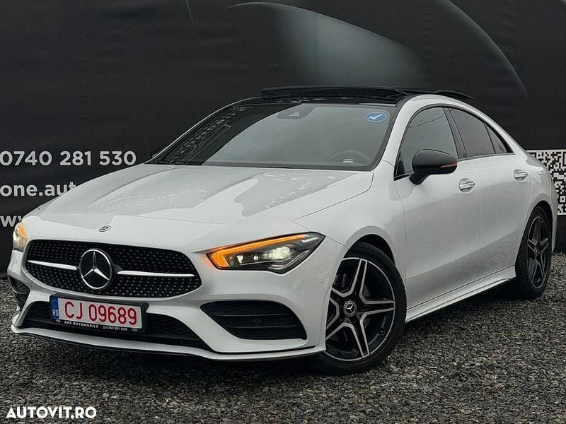 Culoarealb Second-hand 2021 Mercedes CLA200 Advanced Plus Berlinǎ | 27.999 EUR (Preț OK) - Imagine 1/4