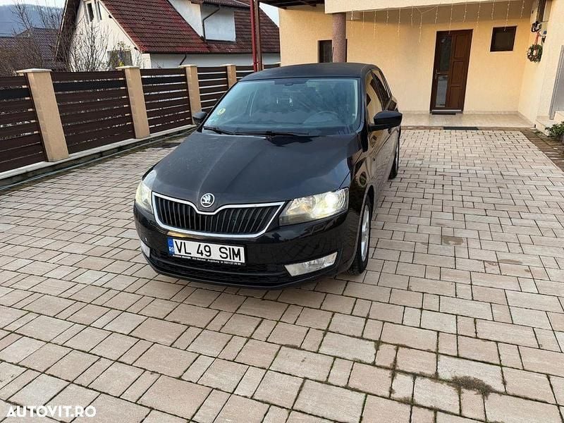 Second-hand Skoda Rapid Elegance 105 CP (77 kW) 2014 Culoarenegru Hatchback