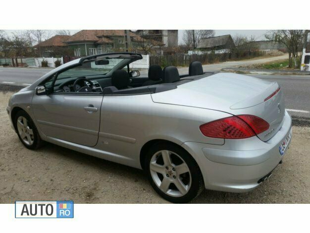 Gri Utilizat 2006 Peugeot 307 CC Cabrio | 2.800 EUR - Imagine 1/4