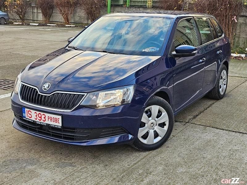Albastru Utilizat 2015 Skoda Fabia Break | 6.990 EUR (Preț OK) - Imagine 1/4