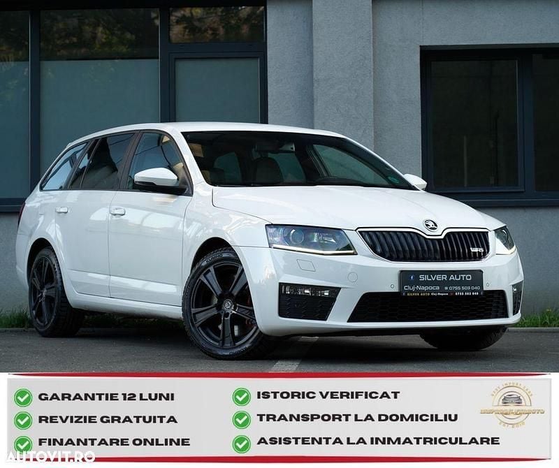 Culoarealb Utilizat 2015 Skoda Octavia RS Break | 10.990 EUR (Preț OK) - Imagine 1/4
