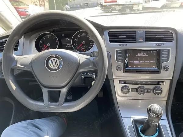Second-hand VW Golf Sportsvan Trendline 85 CP (62 kW) 2014 Alb Monovolum