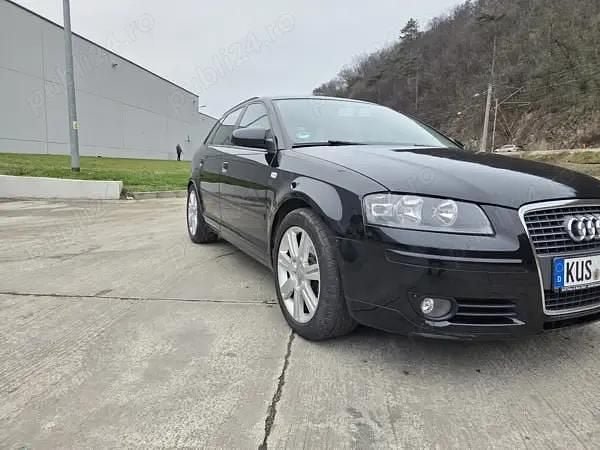 Second-hand Audi A3 Ambiente 140 CP (102 kW) 2007 Negru Hatchback